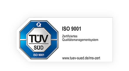 SOLCOM ist zertifiziert nach ISO 9001