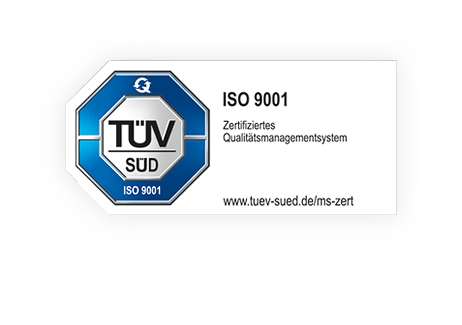 SOLCOM ist zertifiziert nach ISO 9001