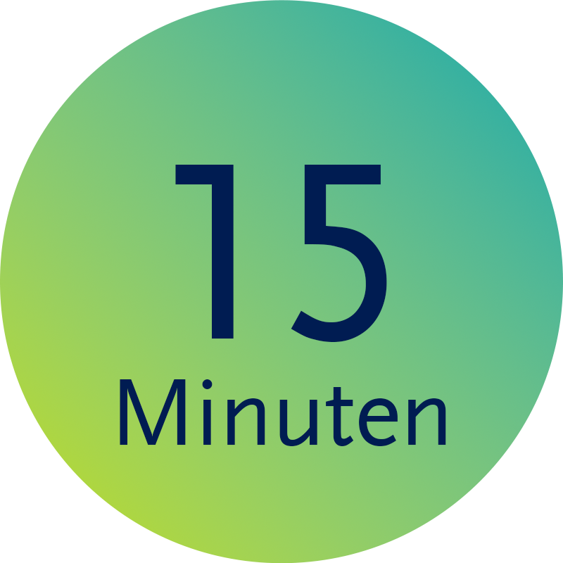 15 Minuten